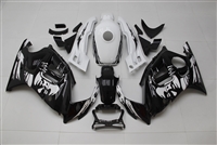 Motorcycle Fairings Kit - 1995-1996 Honda CBR600F3 Black/White Fairings | MG3798
