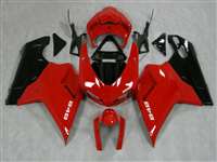 Red Ducati 1198 1098 848 Evo Motorcycle Fairings | ND848-22