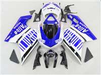 Motorcycle Fairings Kit - Ducati 1198 1098 848 Evo Alice Style Blue Fairings | ND848-31