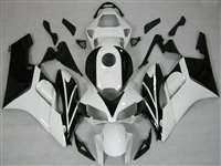 Motorcycle Fairings Kit - 2004-2005 Honda CBR 1000RR White/Black OEM Style Fairings | NH10405-3