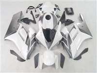 2004-2005 Honda CBR 1000RR White/Silver OEM Style Fairings | NH10405-65