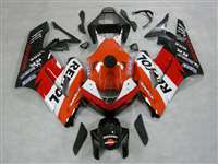 Motorcycle Fairings Kit - 2004-2005 Honda CBR 1000RR Rossi Repsol Res Fairings | NH10405-68