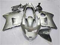 Motorcycle Fairings Kit - Honda CBR 1100XX Blackbird Titanium Silver Fairings | NH19607-16