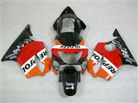 Motorcycle Fairings Kit - 2001-2003 Honda CBR 600 F4i Repsol Style Fairings | NH60103-3