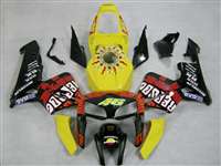 Motorcycle Fairings Kit - 2005-2006 Honda CBR 600RR Rossi Repsol Style Fairings | NH60506-11