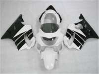 Motorcycle Fairings Kit - 1999-2000 Honda CBR 600 F4 White/Black Fairings | NH69900-9