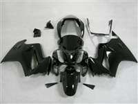 Motorcycle Fairings Kit - 2002-2013 Honda VFR 800 Gloss Black Fairings | NH80213-12