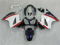 Motorcycle Fairings Kit - 2002-2013 Honda VFR 800 White/Blue/Red Fairings | NH80213-14
