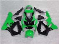Motorcycle Fairings Kit - 2000-2001 Honda CBR 929RR Green/Black Fairings | NH90001-10