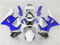 Motorcycle Fairings Kit - 2000-2001 Honda CBR 929RR White/Blue/Black Fairings | NH90001-14