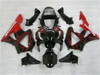 Motorcycle Fairings Kit - 2000-2001 Honda CBR 929RR Fire Red Flame Fairings | NH90001-17