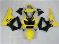Motorcycle Fairings Kit - 2000-2001 Honda CBR 929RR Yellow/Black RR Fairings | NH90001-4