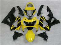Motorcycle Fairings Kit - 2000-2001 Honda CBR 929RR Yellow/Black Fairings | NH90001-7