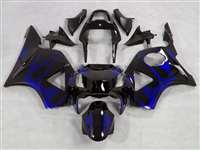 Motorcycle Fairings Kit - Electric Blue Tribal 2002-2003 Honda CBR 954RR Motorcycle Fairings | NH90203-22