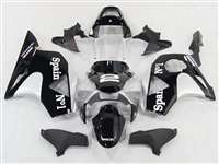 Motorcycle Fairings Kit - 2002-2003 Honda CBR 954RR Spain No. 1 Black Fairings | NH90203-24