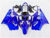 Motorcycle Fairings Kit - 2000-2001 Kawasaki ZX12R Plasma Blue Fairings | NK10001-20