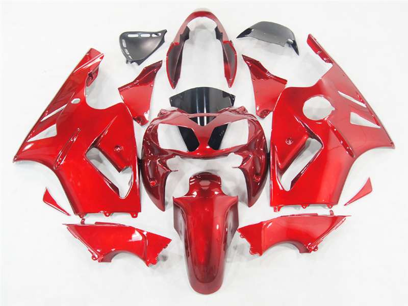 2002-2005 Kawasaki ZX12R Fire Red Metallic Fairings | NK10205-2