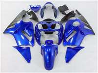 Motorcycle Fairings Kit - 2002-2005 Kawasaki ZX12R Plasma Blue Fairings | NK10205-24