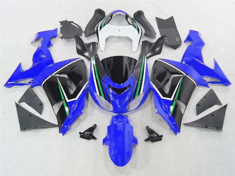 （＾_＾）様　ブルー 2006-2007 Kawasaki ZX10R Blue/Black Fairings | NK10607-7