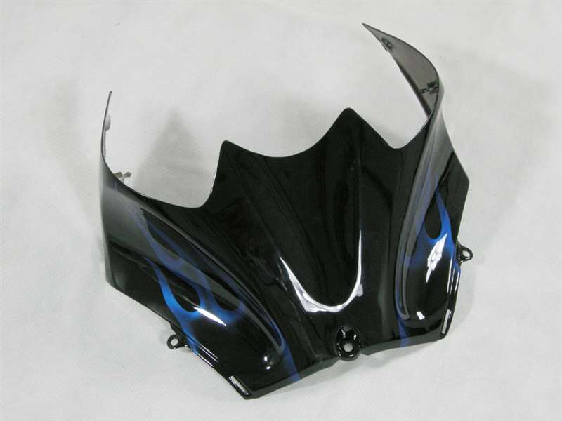 2006-2011 Kawasaki ZX14R Midnight Blue Flame Fairings | NK10611-17