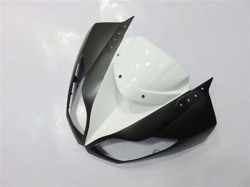 2009-2012 Kawasaki ZX6R White/Black Fairings | NK60912-19