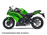 Motorcycle Fairings Kit - 2012-2016 Kawasaki Ninja 650R / ER6s Green Fairings | NK61215-5