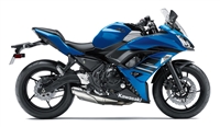 Motorcycle Fairings Kit - 2017-2022 Kawasaki Ninja 650R / ER6s Blue Fairings | NK61719-1