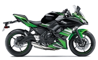 2017-2019 Kawasaki Ninja 650R / ER6s Green/Black Fairings | NK61719-2