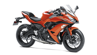 Motorcycle Fairings Kit - 2017-2022 Kawasaki Ninja 650R / ER6s Metallic Orange Fairings | NK61719-4
