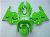 Motorcycle Fairings Kit - 1997-2003 Kawasaki ZX-7R Green Motorcycle Fairings | NK79703-11