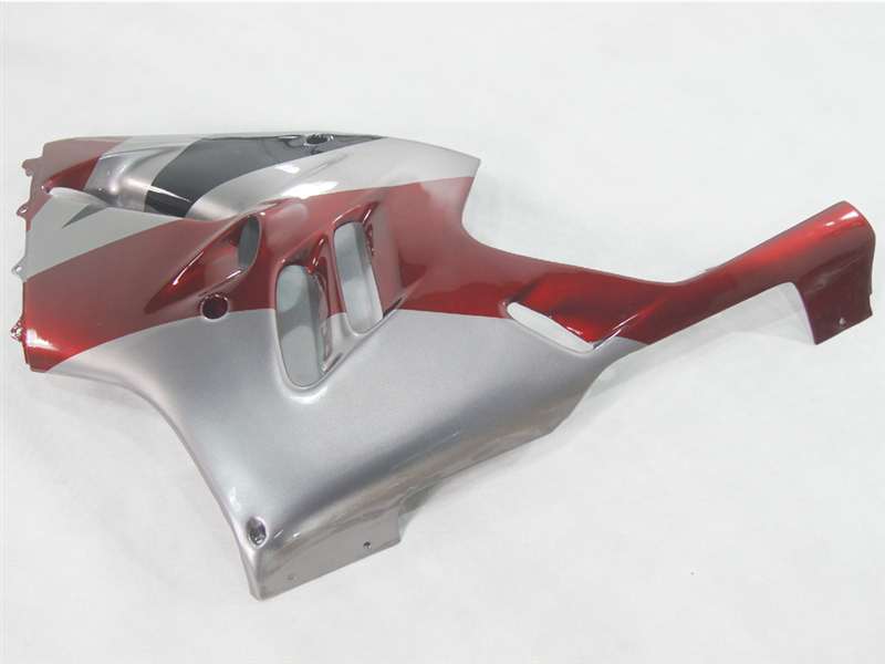 1994-1997 Kawasaki ZX9R Silver/Maroon Fairings | NK99497-4