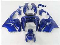 Motorcycle Fairings Kit - 1994-1997 Kawasaki ZX9R Metalic Blue Fairings | NK99497-6