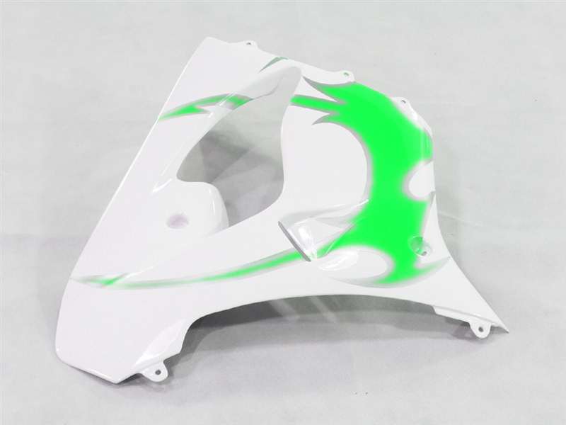 1998-1999 Kawasaki ZX9R Bright Green Tribal Fairings | NK99899-1