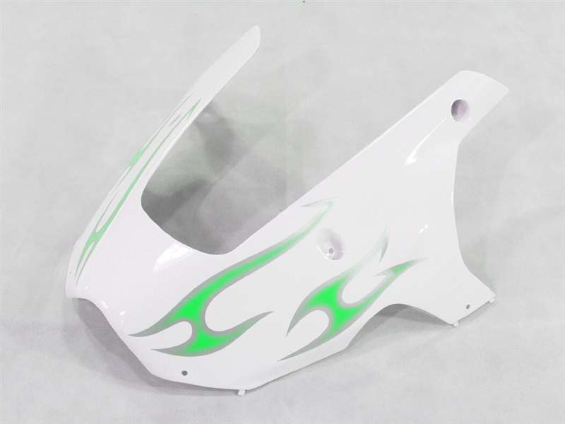 1998-1999 Kawasaki ZX9R Bright Green Tribal Fairings | NK99899-1