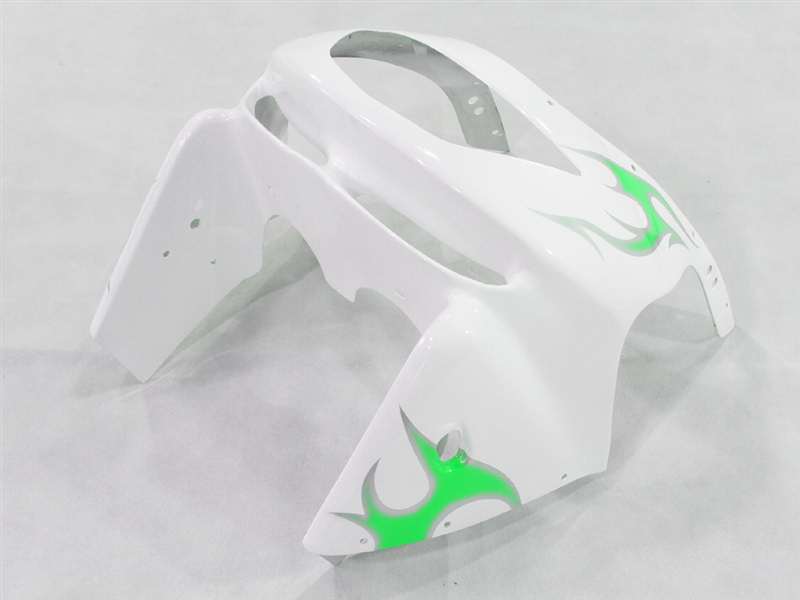 1998-1999 Kawasaki ZX9R Bright Green Tribal Fairings | NK99899-1