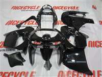 Motorcycle Fairings Kit - Gloss Black 1998-1999 Kawasaki ZX9R Motorcycle Fairings | NK99899-7