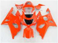 Motorcycle Fairings Kit - Neon Orange 2000-2002 Suzuki GSXR 1000 Motorcycle Fairings | NS10002-10