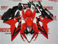 Motorcycle Fairings Kit - 2005-2006 Suzuki GSXR 1000 Red OEM Style Fairings | NS10506-8