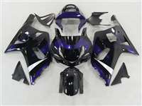 Motorcycle Fairings Kit - Black/Purple 2000-2003 Suzuki GSXR 600 750 Motorcycle Fairings | NS60003-34