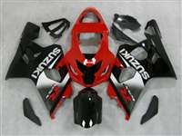 Motorcycle Fairings Kit - 2004-2005 Suzuki GSXR 600 750 Red/Black OEM Style Fairings | NS60405-51