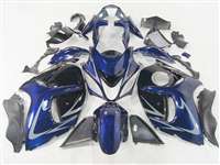 Motorcycle Fairings Kit - 2008-2020 Suzuki GSX1300R Hayabusa Midnight Blue Fairings | NSH0817-20