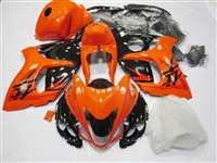 Motorcycle Fairings Kit - 2008-2020 Suzuki GSX1300R Hayabusa Orange/Black Fairings | NSH0817-45