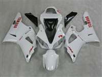 Motorcycle Fairings Kit - 2000-2001 Yamaha YZF R1 Glossy White Fairings | NY10001-10