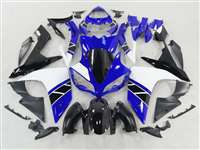 Motorcycle Fairings Kit - 2007-2008 Yamaha YZF R1 Blue/White/Black Fairings | NY10708-20