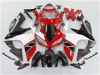 Motorcycle Fairings Kit - 2007-2008 Yamaha YZF R1 Red/White/Black Fairings | NY10708-23