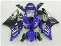 Motorcycle Fairings Kit - 1998-1999 Yamaha YZF R1 Blue/Black Fairings | NY19899-17