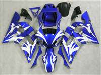 Motorcycle Fairings Kit - 1998-1999 Yamaha YZF R1 OEM Blue/White Style Fairings | NY19899-8