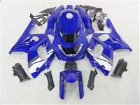 Motorcycle Fairings Kit - 1997-2007 Yamaha YZF 600R OEM Blue Style Fairings | NY69707-8