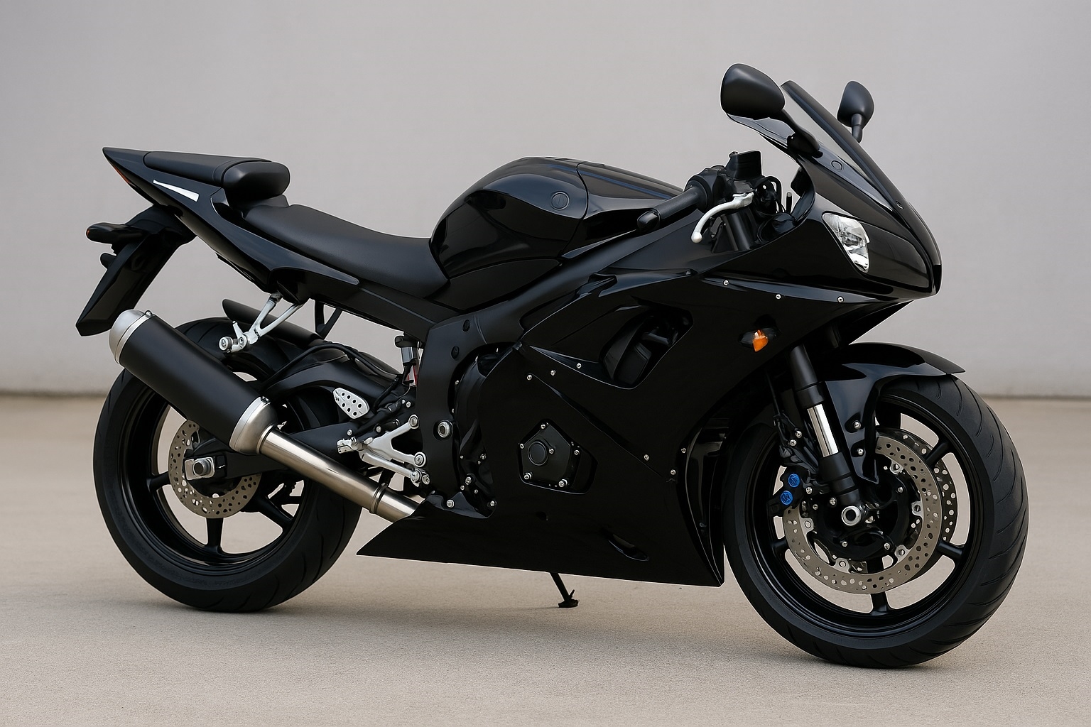 1998-2002 Yamaha YZF R6 Gloss Black Fairings | NY69802-1