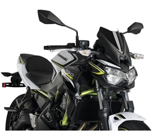 Puig Naked New Generation for Kawasaki Z650 2020-2021 - Black - Sport
